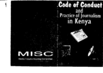 Code of conduct and practice of journalism in Kenya
