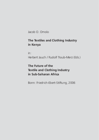 The textile and clothing industry in Kenya
