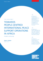 Towards people-centred international peace support operations in Africa